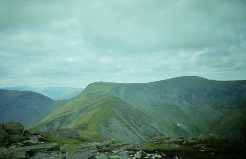 1989-08-28e.jpg - Froswick and High Street from Ill Bell