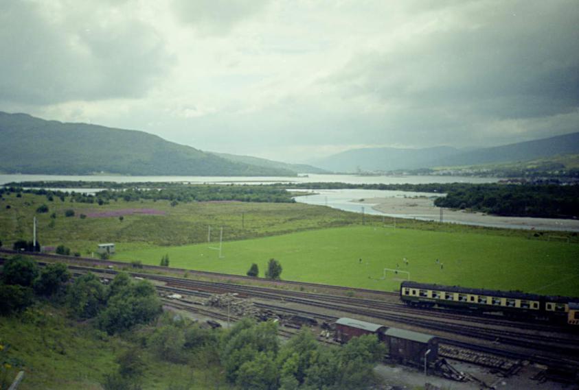 1990-08-01a.jpg - Railway lines at Inverlochy