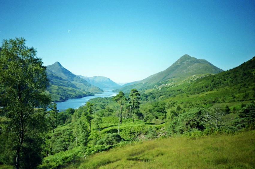 1991-09-06a.jpg - Loch Leven from near Mamore Lodge
