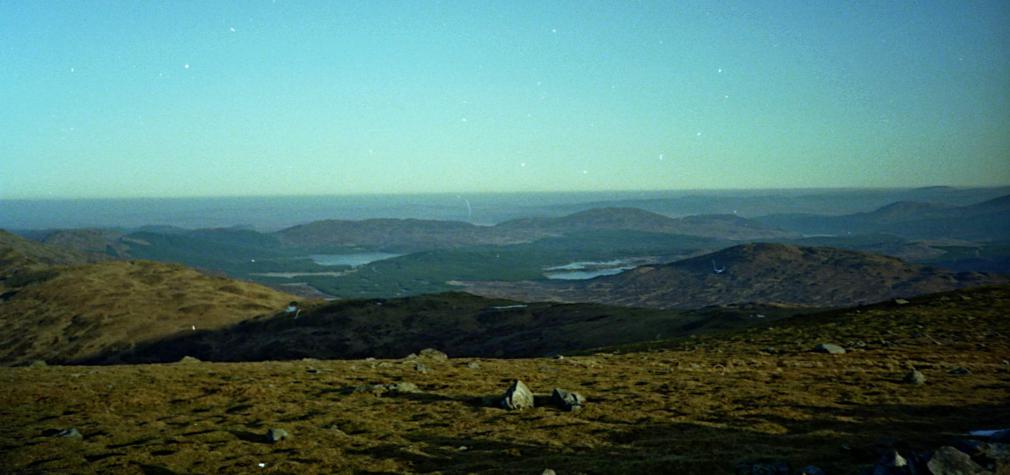 1992-12-28b.jpg - Loch Riecawr and Loch Macaterick