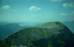 Summit ridge of Beinn Damh