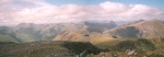 Bidean nam Bian and the Glen Coe peaks from Stob Ghabhar