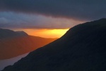 Wastwater sunset