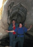 Gian and Mike in How Stean caves