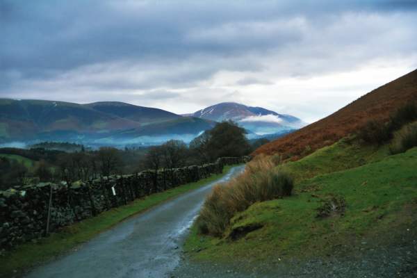 2001-01-04a.jpg - Blencathra from the foot of Catbells