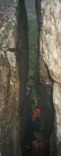 2001-06-16a.jpg - Tryfan - Nor' Nor' Buttress Variant