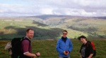 Niall, Austin and Lucia in Swaledale