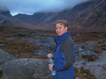 Andy in Coire Lair