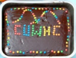 The cake (Ed's spelling)