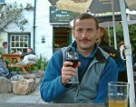 Mark at the Old Dungeon Ghyll Inn