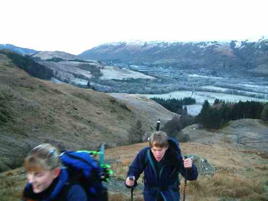 20031229-090602.jpg - Heading up out of Glen Creran