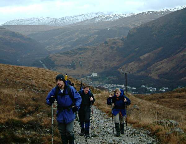 20040103-104338.jpg - Heading up out of Kinlochleven