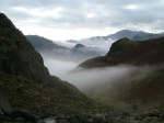 Early morning mist in Langdale