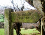 Offa's Dyke signpost