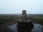 Summit of Hay Bluff - another viewpoint with no view today