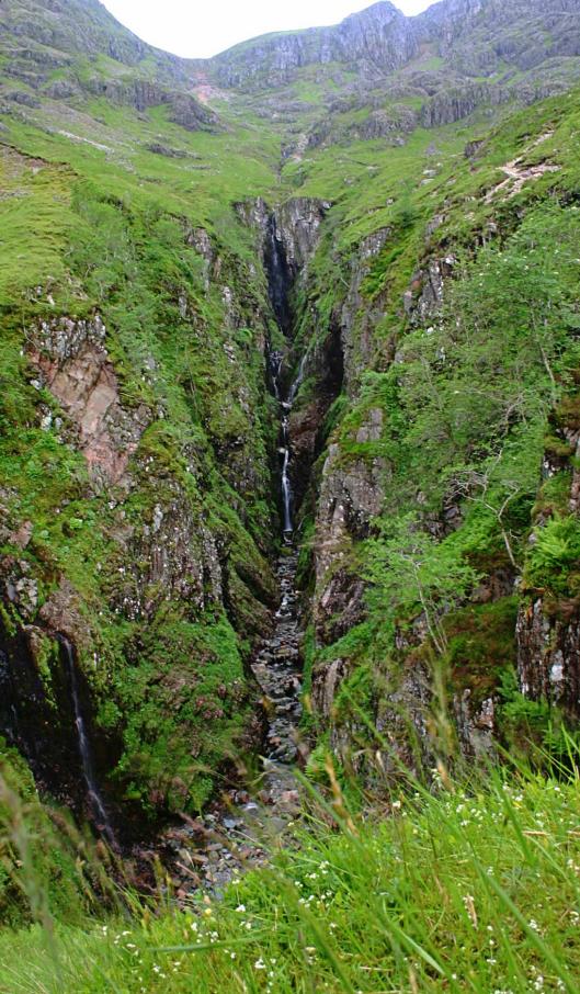 20050702-161112.jpg - Waterfall in Coire Gabhail
