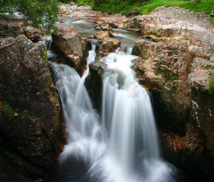 20050705-113412.jpg - Waterfall in Glen Nevis