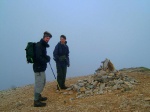 Andrew and David on the summit