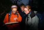 Map reading on the lowland section