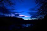 Evening sky over Rydal Water