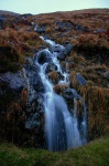 Waterfall by the side of the track leading to Beinn Eunaich