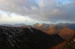 View towards and over Glen Etive