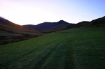 The track leading up to Ullock Pike