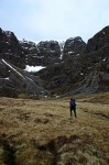 The crags of Coire na Feola
