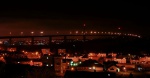 Erskine Bridge at night
