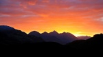 Sunrise and the Five Sisters of Kintail