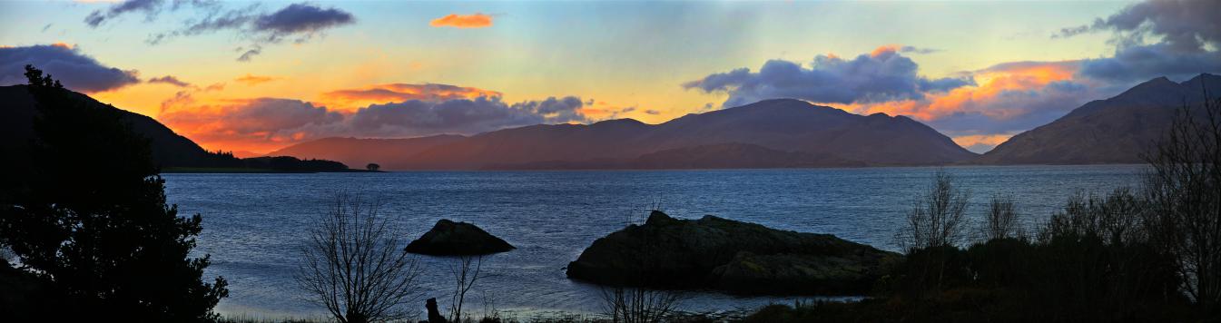 20080103-154109.jpg - Sunset seascape of Loch Linnhe