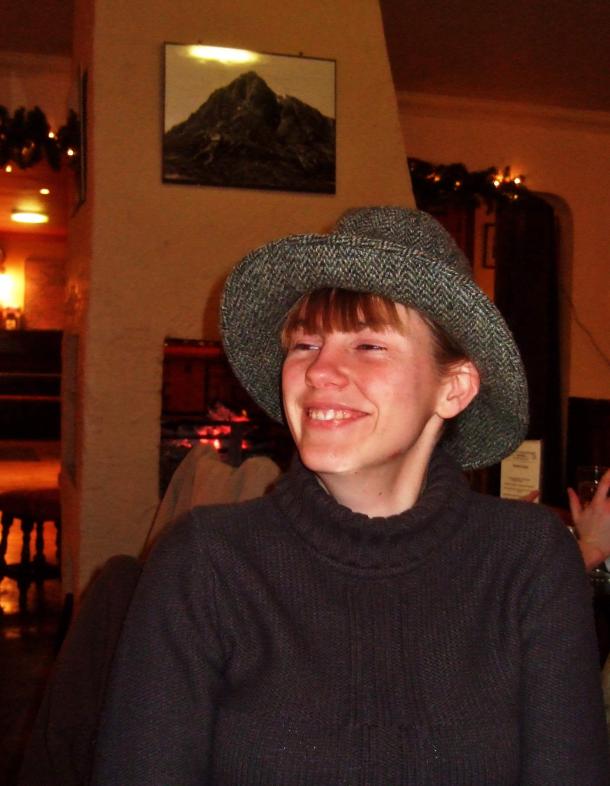 20080104-200324.jpg - Lottie in a hat
