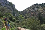 Descending the gorge towards Loutra dis Afroditis