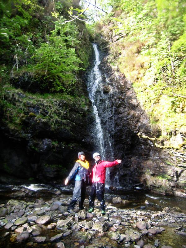 20090526-180916.jpg - Helen and Becky at the big waterfall