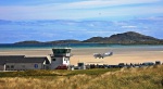 Arrival at Barra Airport