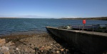 The old ferry pier for Berneray and South Harris