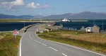 The new causeway to Berneray and the South Harris ferry