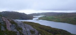 The loch from above