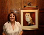 Holly with another owl