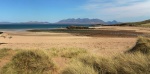 Kilmory Bay, and the Cuillin Hills