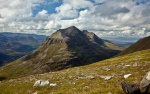 view across to Liathach