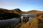 The group by Loch Skeen