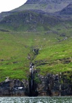 Waterfall on south-east Rum