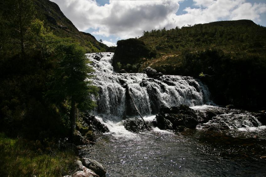 20150614-104258.jpg - Waterfall of Amhainn a' Gharbh-choire