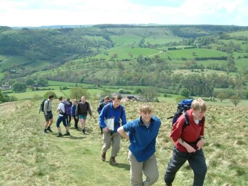 dscf0036.jpg - Setting off - everyone looks keen.