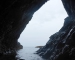 View from the cave